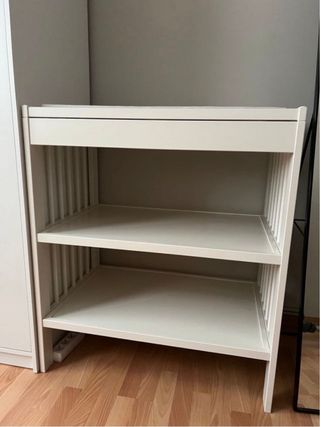 Cambiador Ikea Gulliver con funda y cojín 