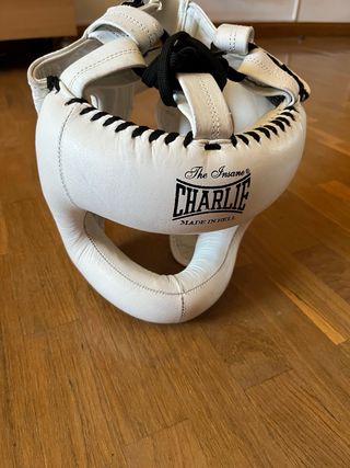 Casco boxeo Charlie blanco