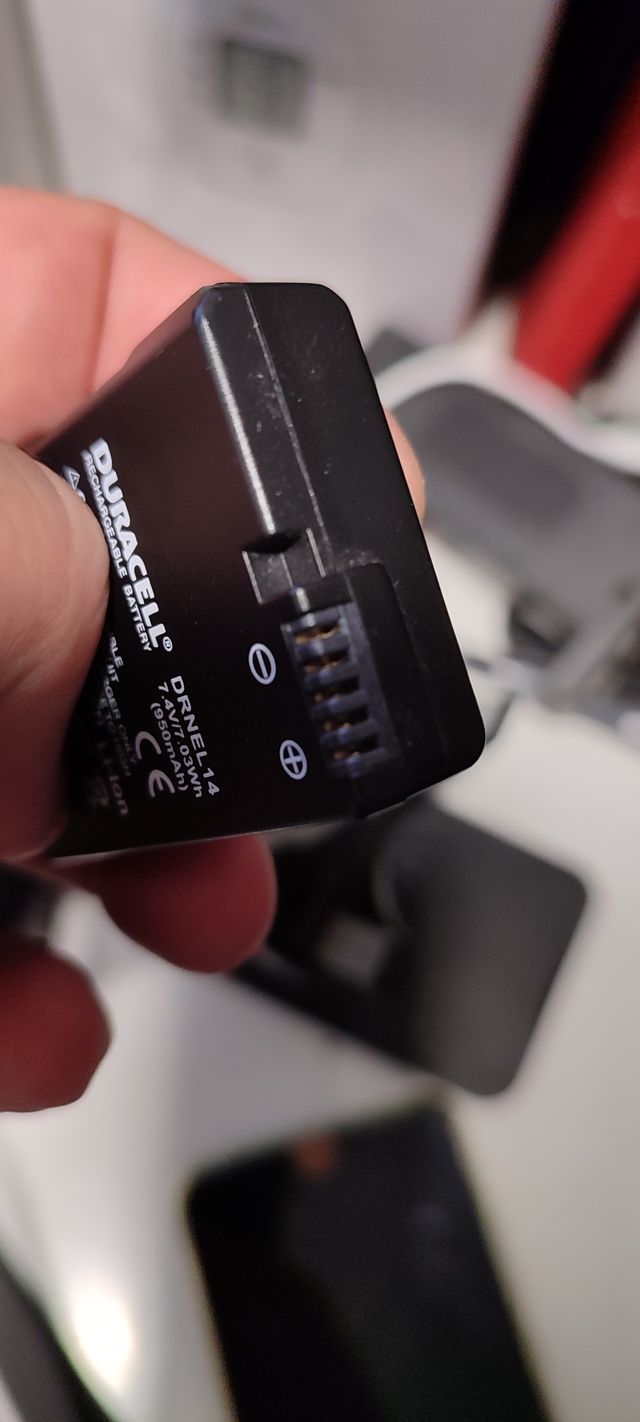 Batería DURACELL DRNEL14 Nikon EN-EL14 / EN-EL14a