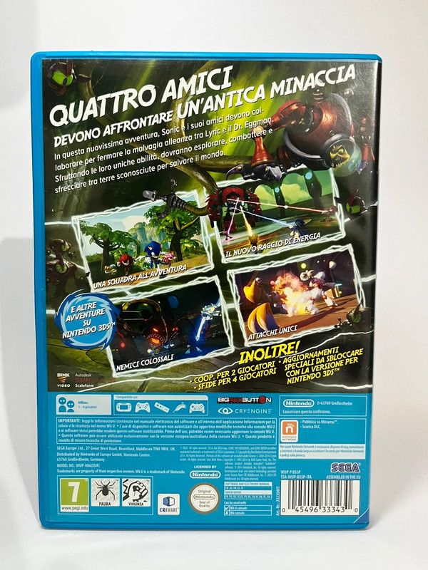 Sonic Boom Wii U - L'Ascesa di Lyric