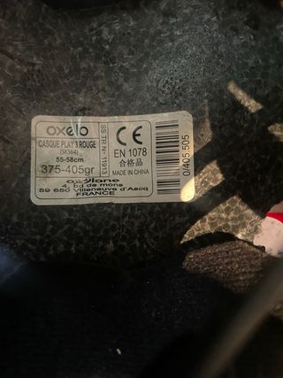 Casco profesional de escalada Oxelo
