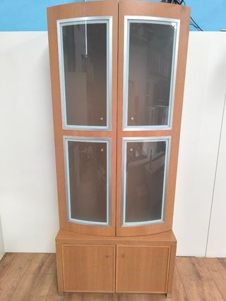 MUEBLE SALON VITRINA ESTA TERIA CRISTALERA