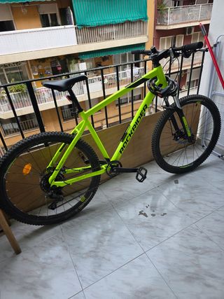 Bicicleta Rockrider Verde Lima