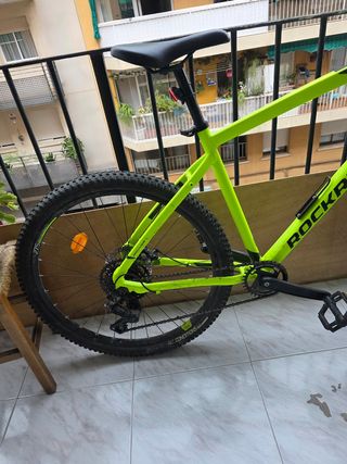 Bicicleta Rockrider Verde Lima