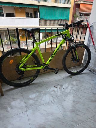 Bicicleta Rockrider Verde Lima