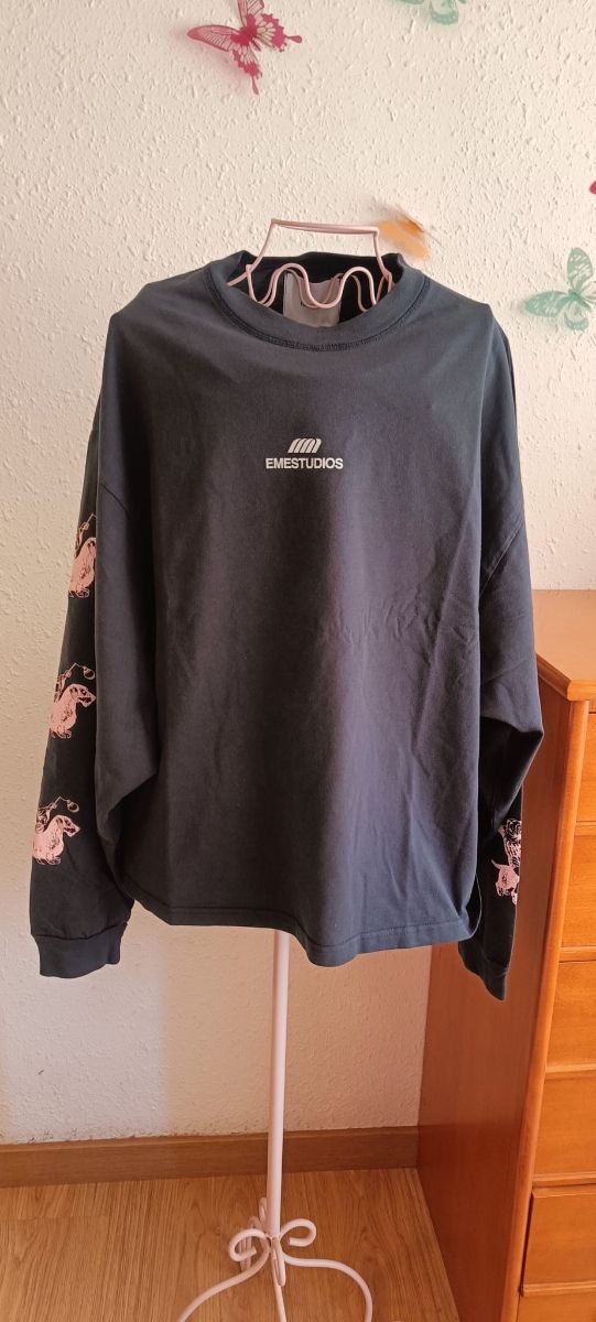 Sudadera azul marino EMESTUDIOS