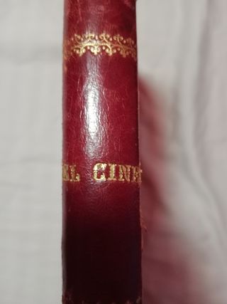 Libro Revista El Cine 1919 