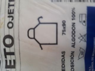 Delantal Peto algodón 75x90