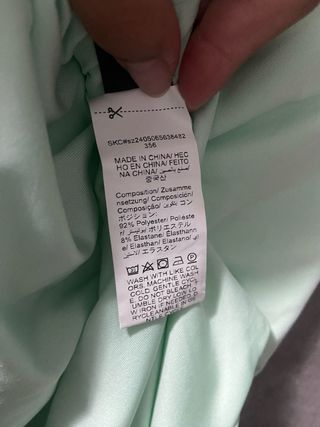 Miniabito Shein verde menta Tg XS