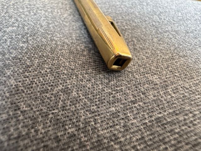 Bolígrafo Sheaffer dorado vintage