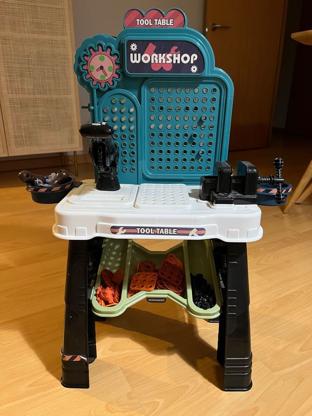 Mesa taller infantil juguete