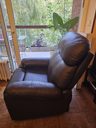 Sillón reclinable Conforama a reformar