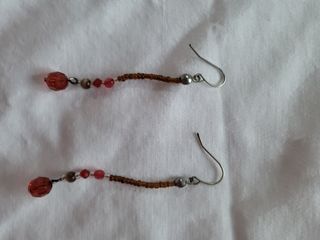 Penduentes largos | rojo