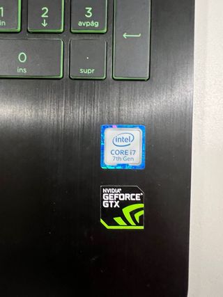 HP Pavilion Gaming i7 7ª Gen + NVIDIA GTX