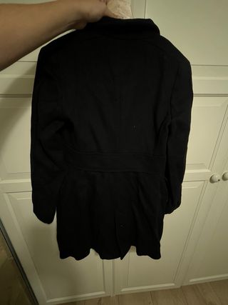 Abrigo Zara negro - Talla L
