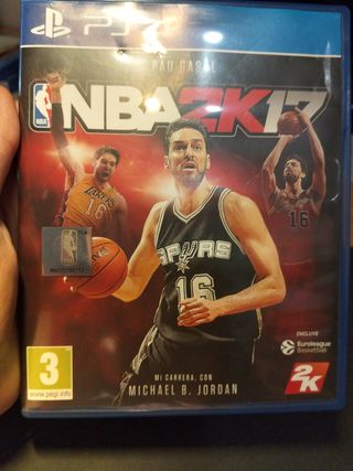 NBA 2K17 PS4 y para PS5 es usado.