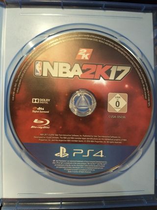 NBA 2K17 PS4 y para PS5 es usado.