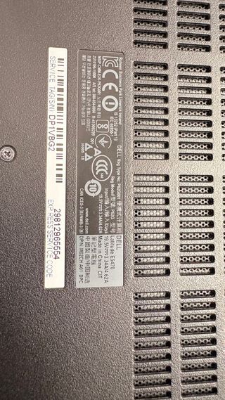Dell Latitude E5470 i7 - 450GB SSD