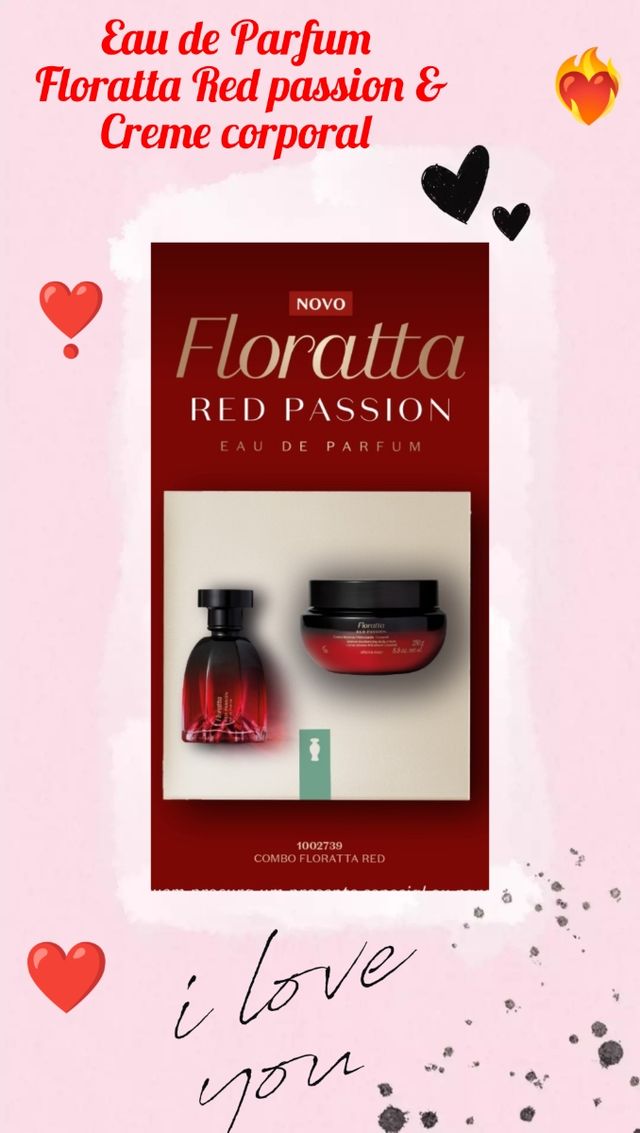 Floratta Red Passion - Perfume & Creme
