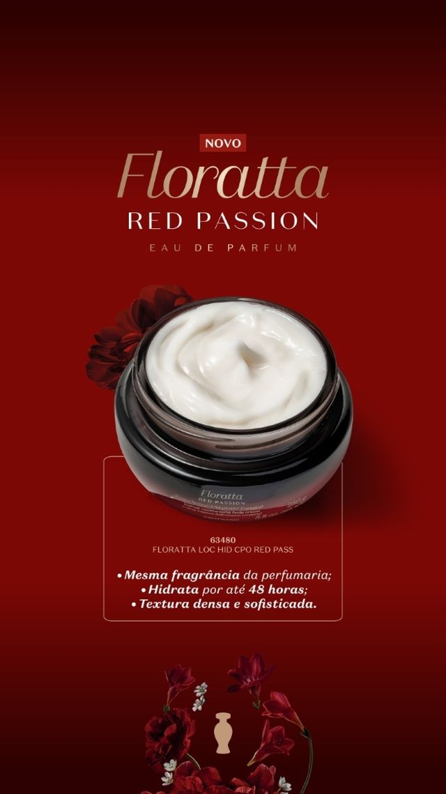 Floratta Red Passion - Perfume & Creme
