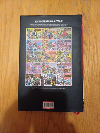 Marvel limited fichero oficial del universo marvel