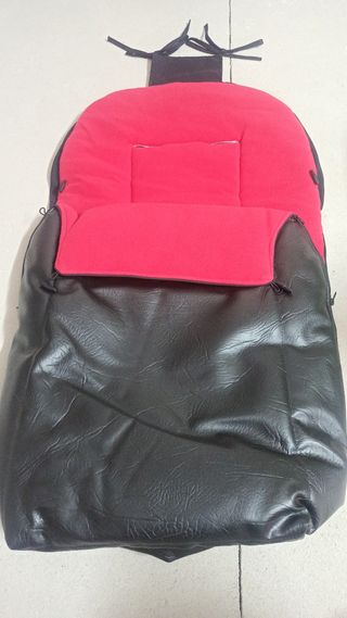 Saco silla bebe - Rojo y Negro