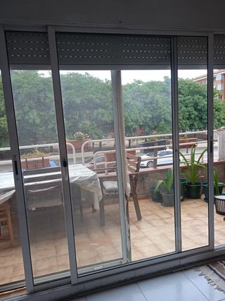 Balconera aluminio 2 hojas