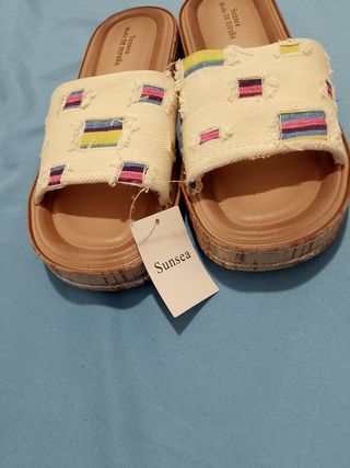 Sandalias Sunsea beige