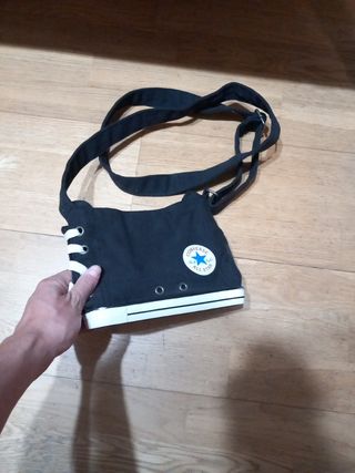 Bolso bandolera Converse negro