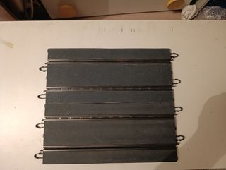 Scalextric Powerline: 4 curvas, 2 rectas