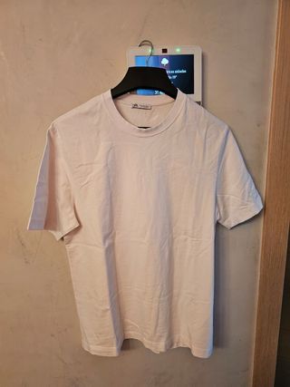 Camiseta Zara blanca - Talla M