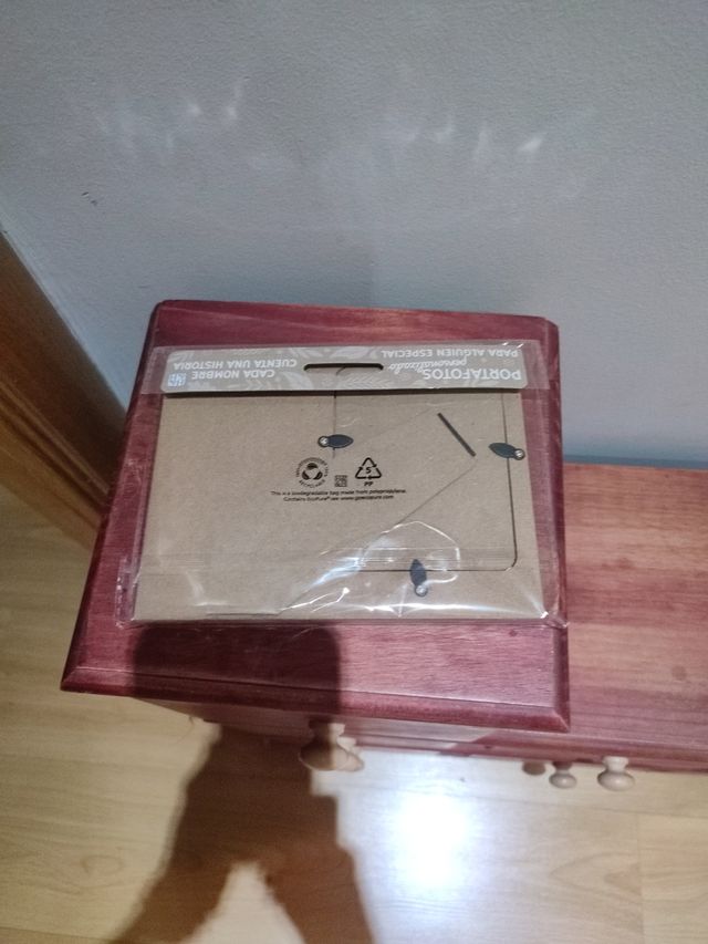 Portafotos personalizada madera Sara