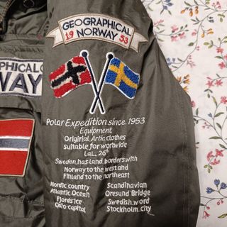 Cazadora Geographical Norway verde oliva