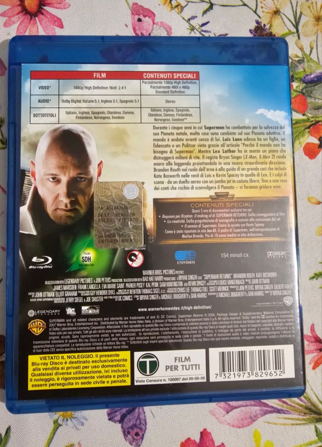 Blu-ray: Superman & Superman Returns