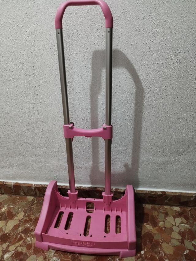 Carro mochila infantil rosa