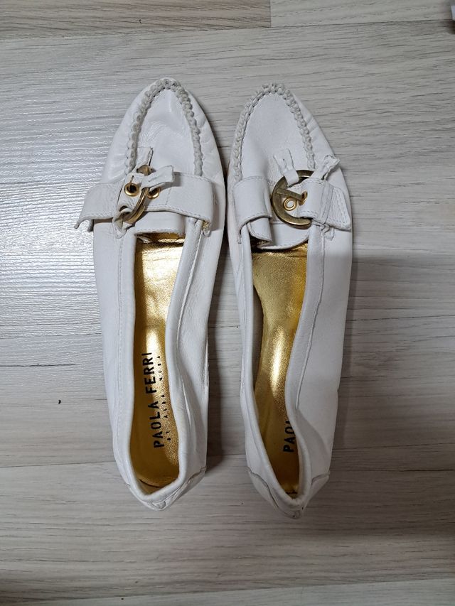 Zapatos PAOLA FERRI blancos n38