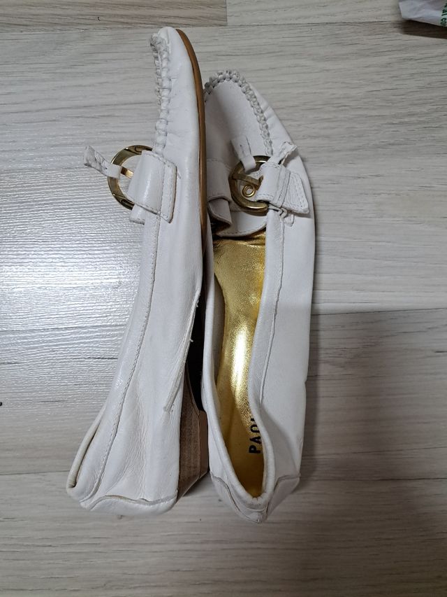 Zapatos PAOLA FERRI blancos n38