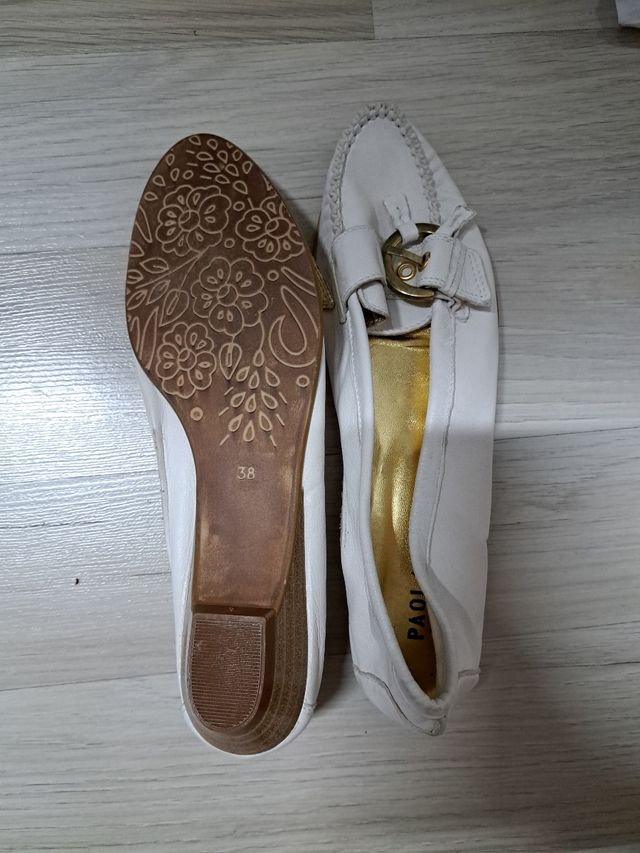 Zapatos PAOLA FERRI blancos n38