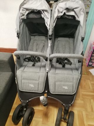 Silla gemelar con silla supletoria TRILLIZOS 