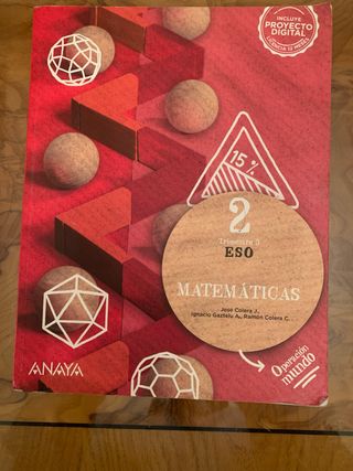 Matemáticas ESO 2º Trimestre 3 
Super Oferta 