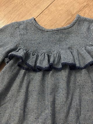 Vestido niña Zara - cuadros
