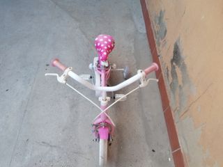 Bicicleta niña 12" rosa