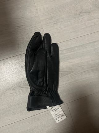 Guantes Vmoto Piel - Negro