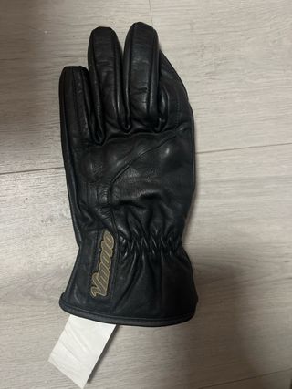 Guantes Vmoto Piel - Negro