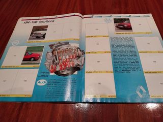 Álbum 1990 cromos Auto de 100 a 400 km/hora Panini