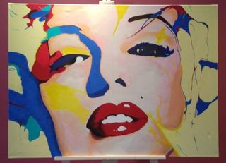 Pintura Marilyn Monroe - Pop Art