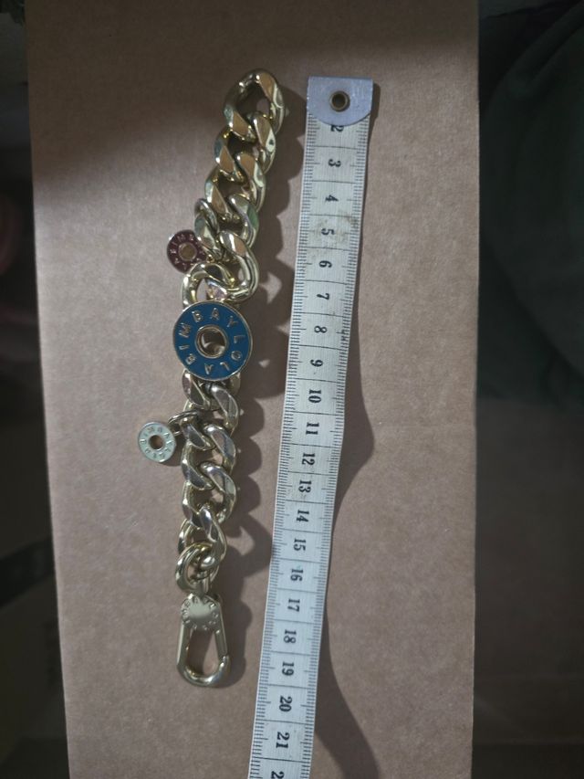 Pulsera bimba y lola dorada ,original