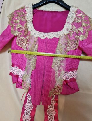 Corpiño fallero fucsia T.36/38