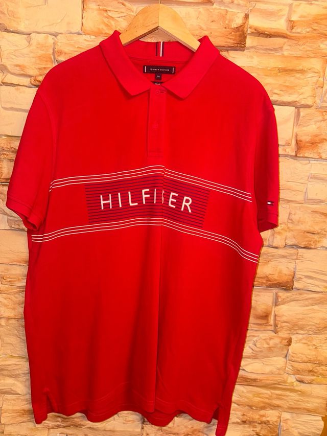 Polo Tommy Hilfiger Rojo