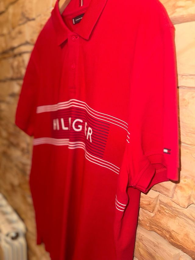 Polo Tommy Hilfiger Rojo